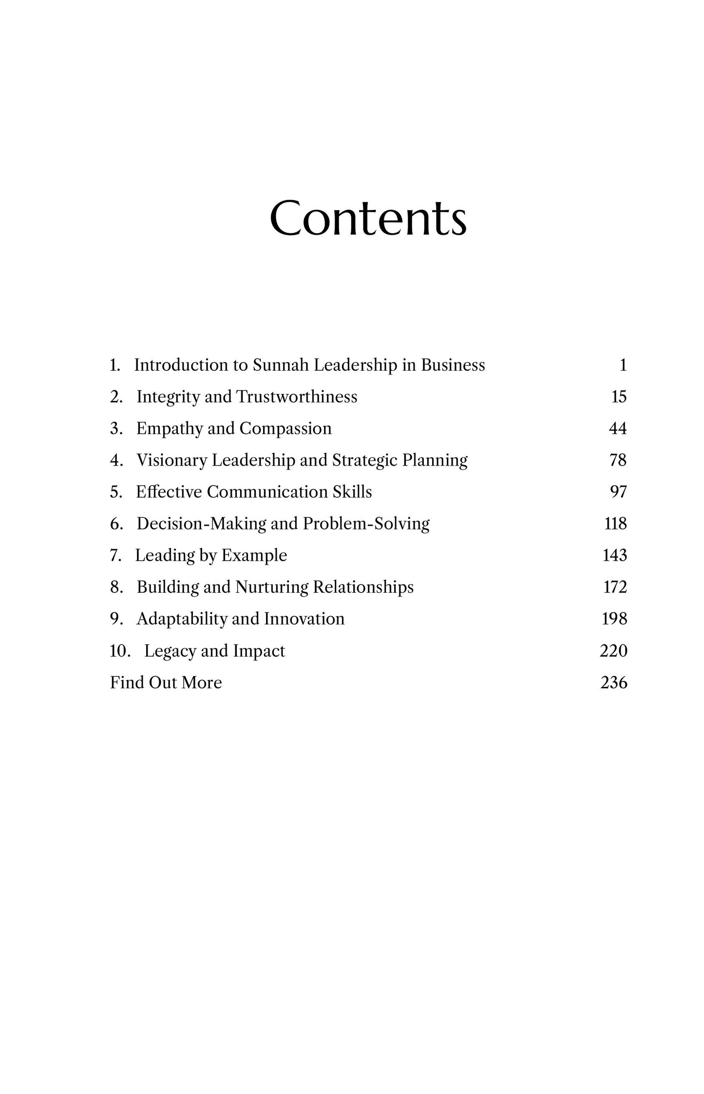 Prophetic Leadership: Transform Your Business with Sunnah Principles for Lasting Success
