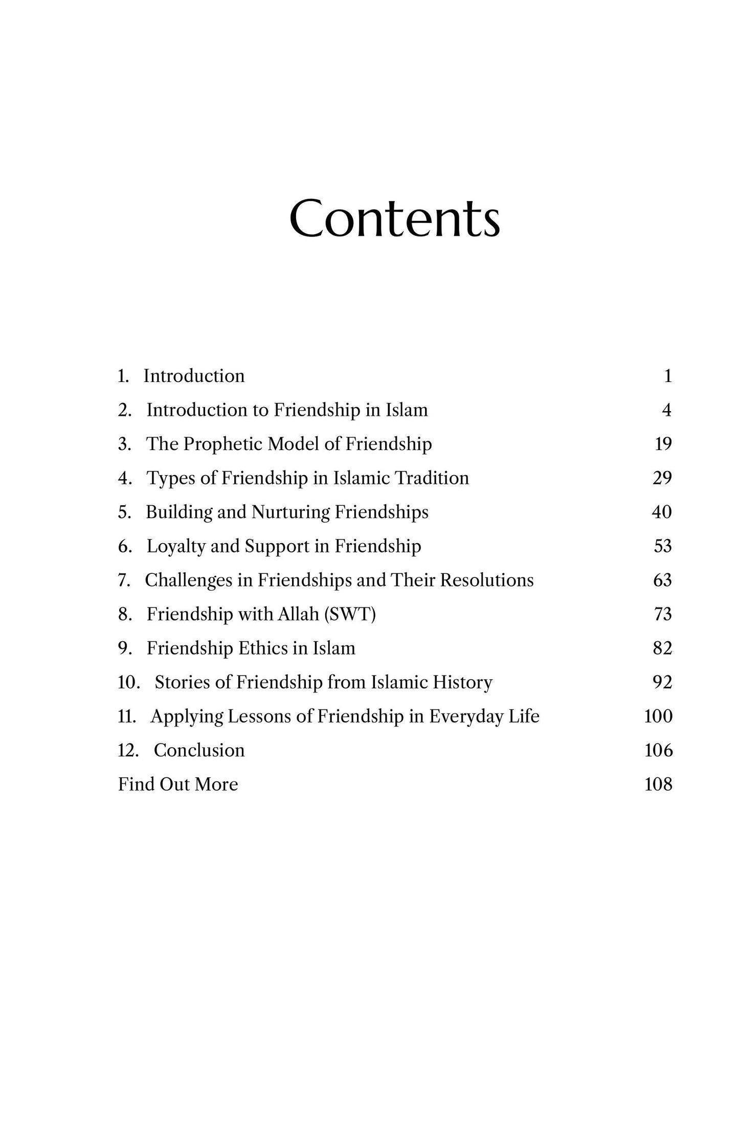 Friends for Jannah: Build and Nurture Authentic Relationships with Islamic Values