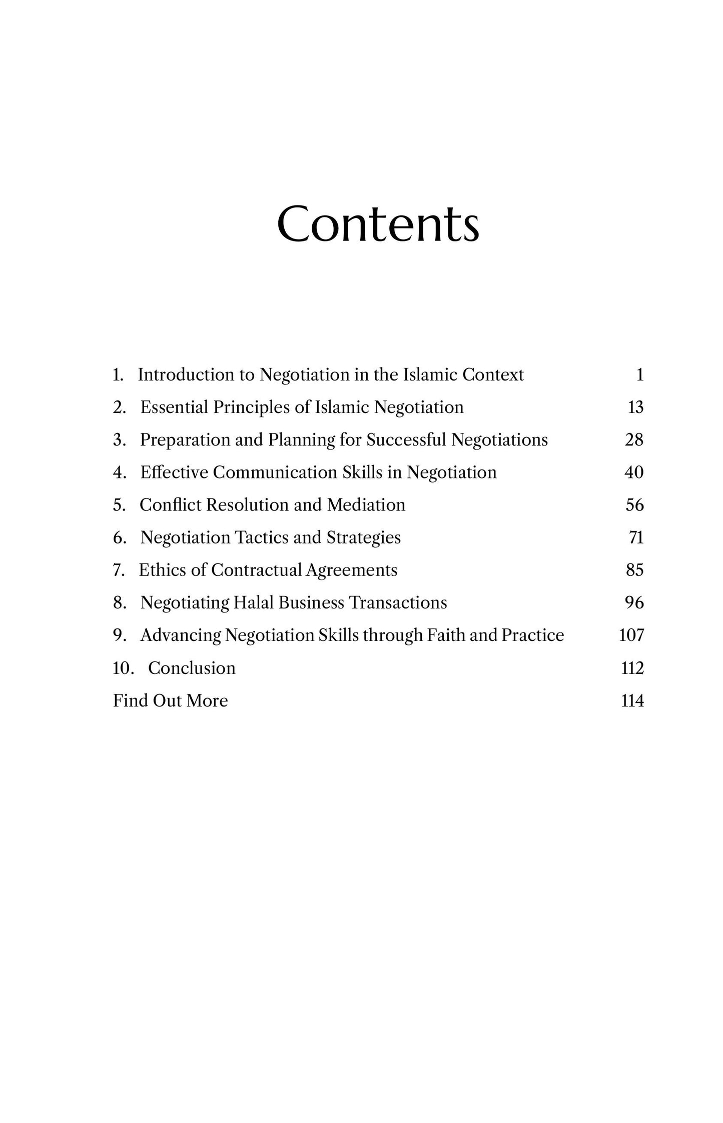 Negotiating with Faith: Islamic Strategies for Achieving Successful & Ethical Deals based on Sunnah Wisdom