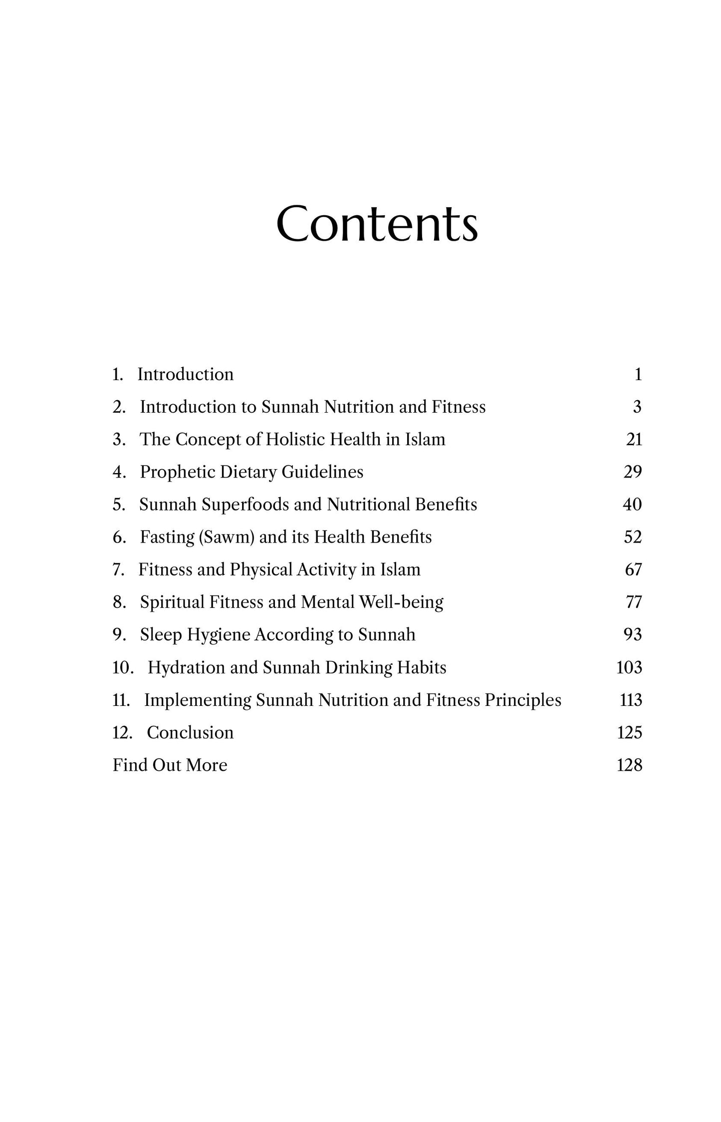 Sunnah Health: Embrace Prophetic Habits for Nutrition and Fitness to Boost Your Energy and Wellbeing