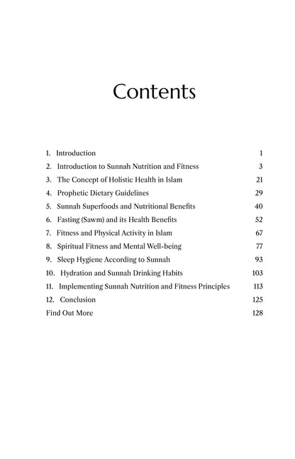 Sunnah Health: Embrace Prophetic Habits for Nutrition and Fitness to Boost Your Energy and Wellbeing